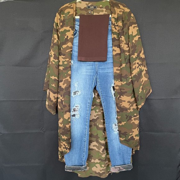 Denim - OOTD!  Head-to-Toe Camo.  TOTAL BADASS OUTFIT!